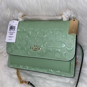 Coach Klare Crossbody Bag In Signature Leather New with tags